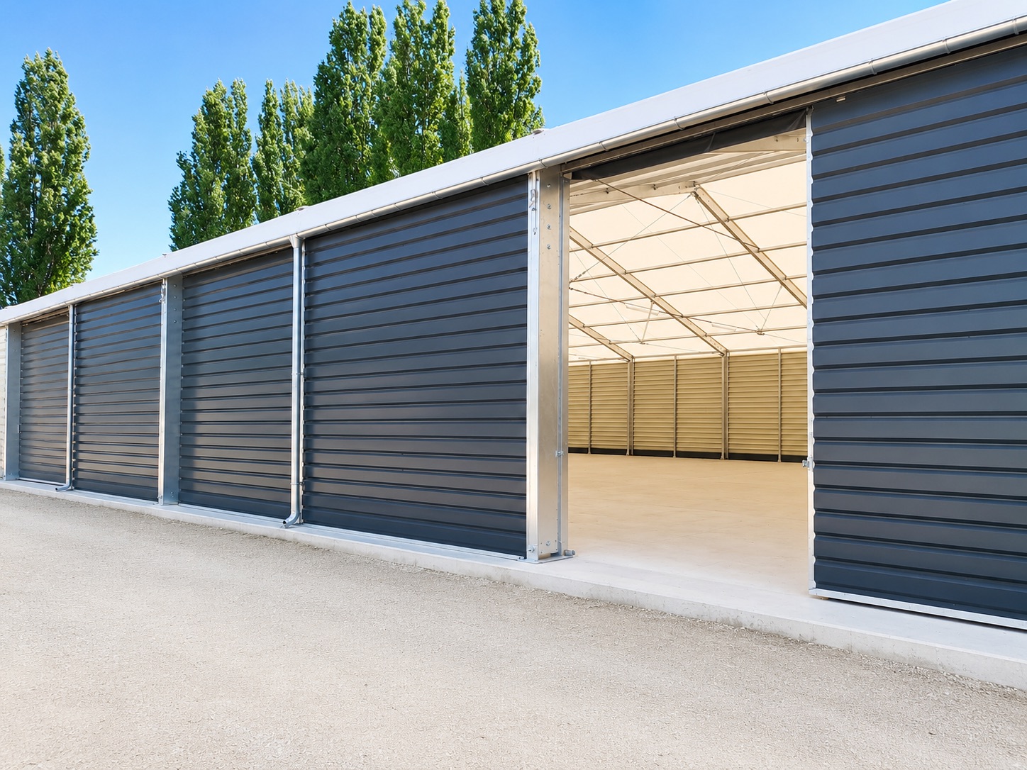 Pronájem skladovací haly 200m2, Kladno
